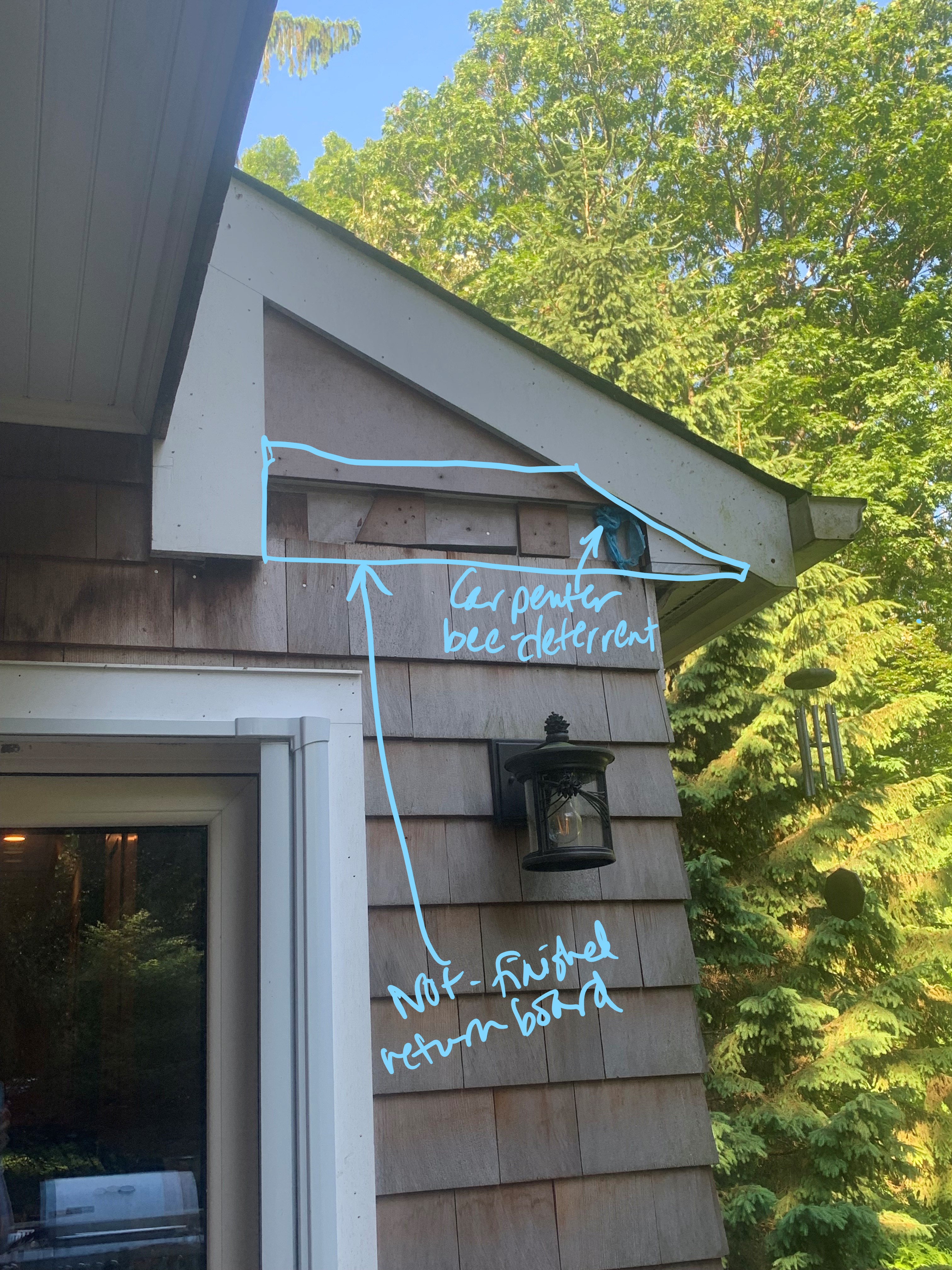 Not-finished back deck roof return trim board_Annotated